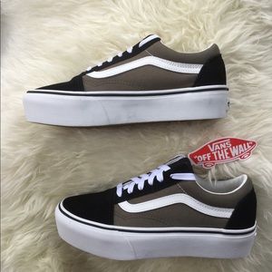 Platform old skool Vans sz6 NWT
